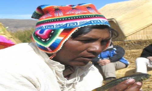 Zdjcie PERU / - / Jezioro Titicaca, wyspa Uros / Niestety, nie speni adnego twojego yczenia!