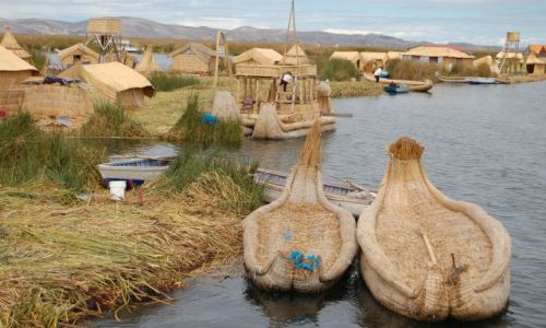 Zdjecie PERU / brak / Pune - Jezioro Titicaca / Pływające wyspy