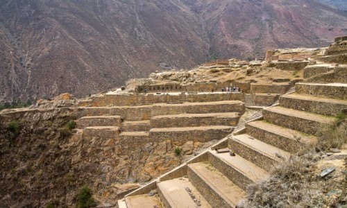 Zdjęcie PERU / Święta Dolina Inków / Ollantaytambo / Tarasy inkaskie w Ollanta