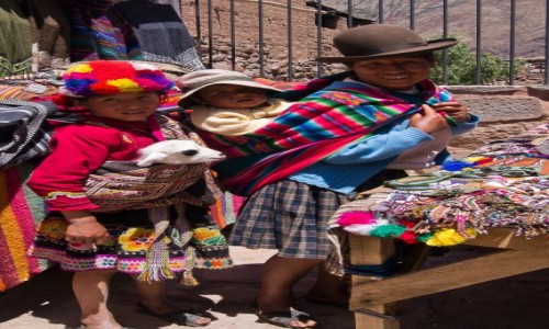 Zdjcie PERU / wita Dolina Inkw / Pisac / Rodzinka 