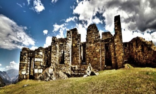 Zdjcie PERU / Cusco / Choquequirao / Paac Pachacuteca