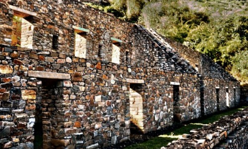 Zdjcie PERU / Cusco / Choquequirao / Kompleks paacowy  w Choquequirao.