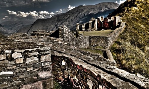 Zdjcie PERU / Cusco / Choquequirao /  Twierdza Choquequirao 