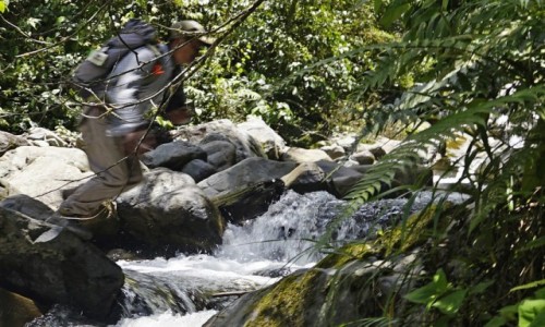 Zdjcie PERU / Vilcabamba / Vilcabamba / Pokonujemy naturalne przeszkody