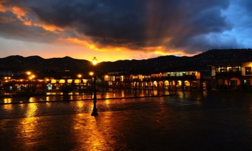 Zdjęcie PERU / Andy / Cuzco / Cuzco nocą