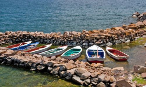 Zdjęcie PERU / brak / Jezioro titicaca zatoczka przy wyspie Taquile / Titicaca 3