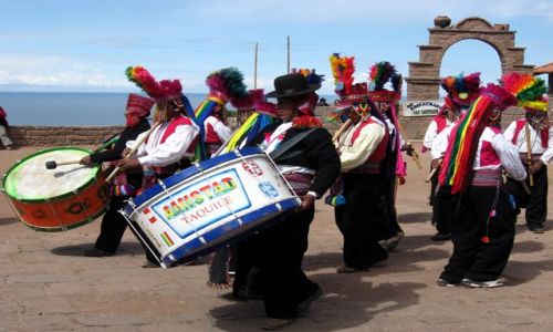 Zdjęcie PERU / Puno - Jez Titicaca / wyspa Taquile / ... 3