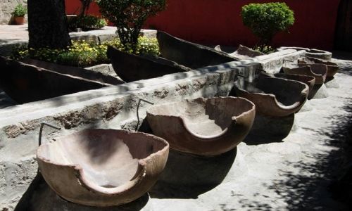 Zdjecie PERU / brak / Arequipia / Arequipia - klasztor Santa Catalina (a to s balie, ktrych mniszki uyway do prania)