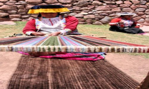 Zdjecie PERU / cusco / tkalnia / tkaczki