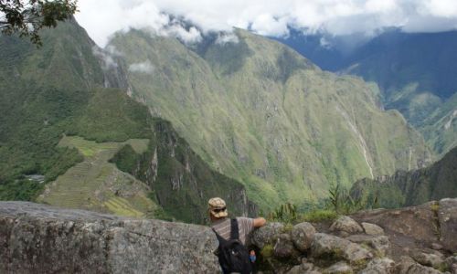 Zdjecie PERU / Machu / Picchu / Widok na Machu Picchu z Waynapicchu