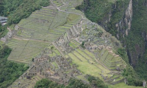 Zdjecie PERU / Machu / Picchu / Machu Picchu z Waynapicchu