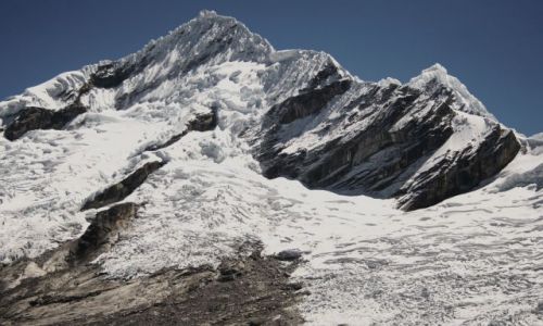 Zdjęcie PERU / - / Parque Nacional Huascaran / osniezone szczyty