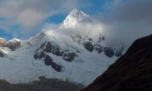 Zdjecie PERU / Cordillera Blanca / Dolina Santa Cruz / Lodowy szczyt - Alpamayo