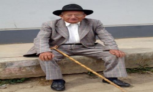 Zdjecie PERU / brak / Huaraz / Mieszkaniec Huaraz