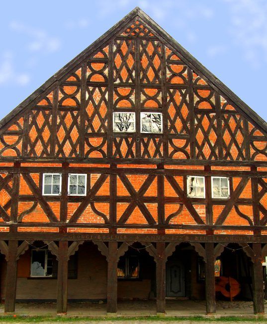Zdjęcia: Trutnowy, Pomorskie/Żuławy, Żuławski dom podcieniowy z XVIIIw., POLSKA Zdjęcia: Trutnowy, Pomorskie/Żuławy, Żuławski dom podcieniowy z XVIIIw., POLSKA