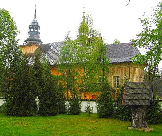 Zdjęcia: Górecko Kościelne, Roztocze, kościół drewniany, POLSKA Zdjęcia: Górecko Kościelne, Roztocze, kościół drewniany, POLSKA