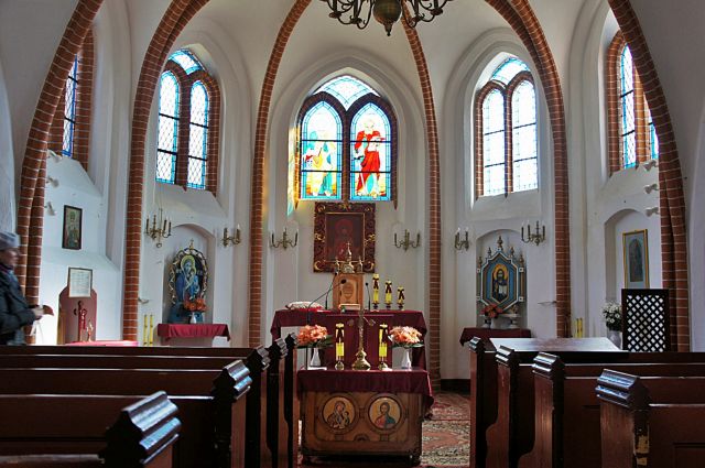 Zdjęcia: Trzebiatów, Zachodniopomorskie, W cerkwi greckokatolickiej, POLSKA Zdjęcia: Trzebiatów, Zachodniopomorskie, W cerkwi greckokatolickiej, POLSKA