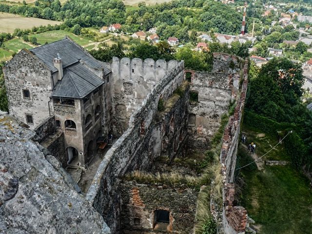 Zdjęcia: Bolków, dolnośląskie, Bolków. Panorama z wieży zamkowej., POLSKA Zdjęcia: Bolków, dolnośląskie, Bolków. Panorama z wieży zamkowej., POLSKA