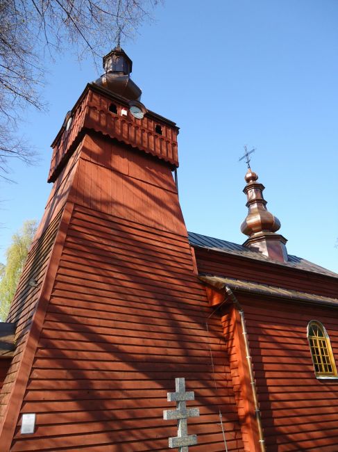 Zdjęcia: Śnietnica - Beskid Sądecki, Województwo małopolskie, Fragment cerkwi, POLSKA Zdjęcia: Śnietnica - Beskid Sądecki, Województwo małopolskie, Fragment cerkwi, POLSKA