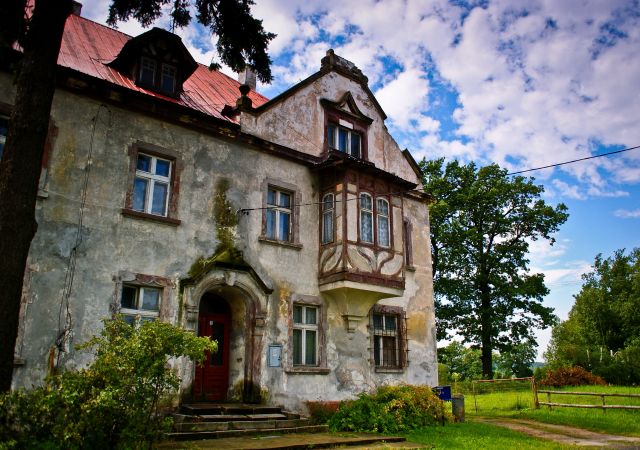 Zdjęcia: Świecie, Dolnośląskie, Okolice Świecia. Piękna stara kamienica., POLSKA Zdjęcia: Świecie, Dolnośląskie, Okolice Świecia. Piękna stara kamienica., POLSKA