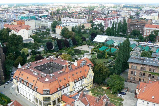 Zdjęcia: Ostrów Tumski, Wrocław, Widok z wieży Katedry Św. Jana Chrzciciela, POLSKA Zdjęcia: Ostrów Tumski, Wrocław, Widok z wieży Katedry Św. Jana Chrzciciela, POLSKA
