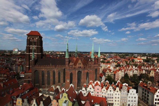 Zdj cia: Gdask, Pomorskie, Koci Mariacki, POLSKA