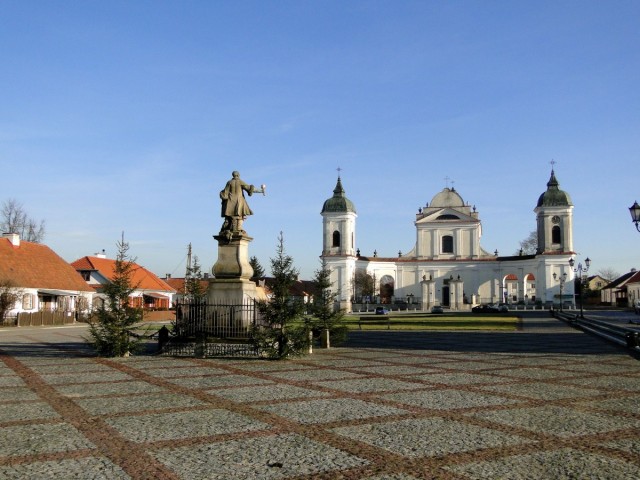 Zdj cia: Tykocin, Podlasie, Rynek w Tykocinie., POLSKA