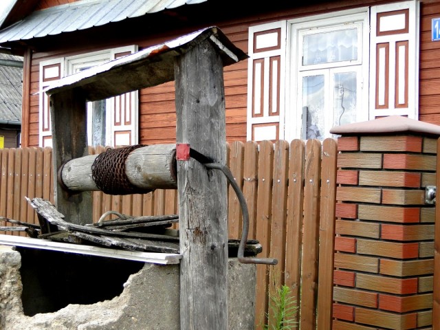 Zdj cia: Trzecianka, Podlasie, Z serii: Kraina Otwartych Okiennic (3), POLSKA