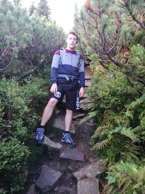 Zdj cia: Babia Gra, Beskidy, Marcin na szlaku, POLSKA