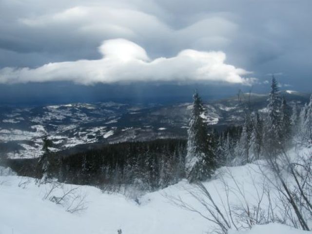 Zdjęcia: przel Brona, Beskidy, widoczek, POLSKA Zdjęcia: przel Brona, Beskidy, widoczek, POLSKA