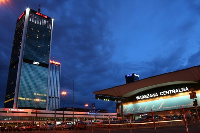 Zdjęcia: Warszawa , Mazowsze, centrum o zmroku, POLSKA Zdjęcia: Warszawa , Mazowsze, centrum o zmroku, POLSKA