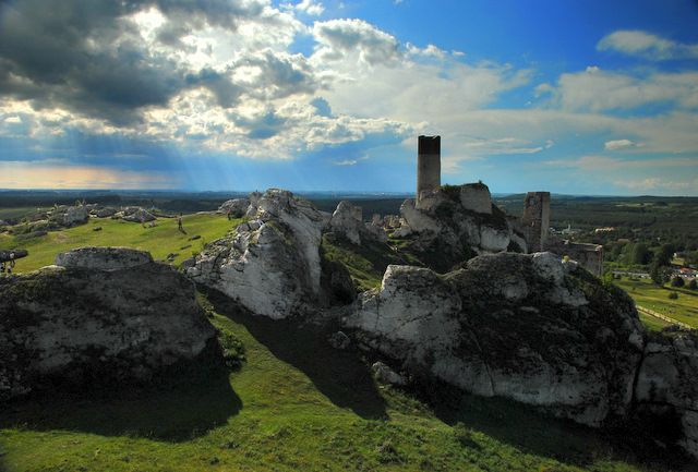 Zdjęcia: Olsztyn, Jura Krakowsko-Częstochowska, Na zamkowym wzgórzu, POLSKA Zdjęcia: Olsztyn, Jura Krakowsko-Częstochowska, Na zamkowym wzgórzu, POLSKA