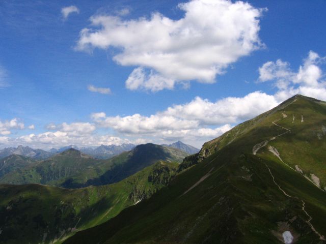 Zdjęcia: Tatry, Tatry, szlak na Starobociański Wierch, POLSKA Zdjęcia: Tatry, Tatry, szlak na Starobociański Wierch, POLSKA
