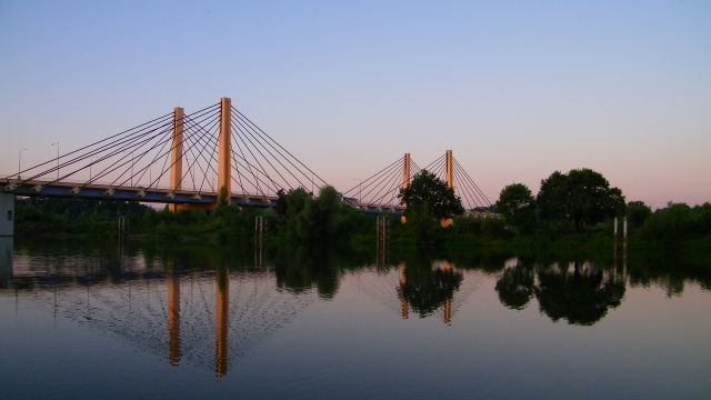 Zdjęcia: Wrocław, dolnyśląsk, MOST MILENIJNY, POLSKA Zdjęcia: Wrocław, dolnyśląsk, MOST MILENIJNY, POLSKA