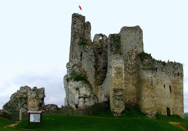 Zdjęcia: Jura, Jura Krakowsko - Częstochowska, Ruiny zamku w Mirowie, POLSKA Zdjęcia: Jura, Jura Krakowsko - Częstochowska, Ruiny zamku w Mirowie, POLSKA