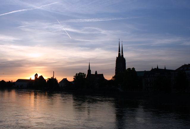 Zdjęcia: Wrocław, Wrocław o zmierzchu, POLSKA Zdjęcia: Wrocław, Wrocław o zmierzchu, POLSKA