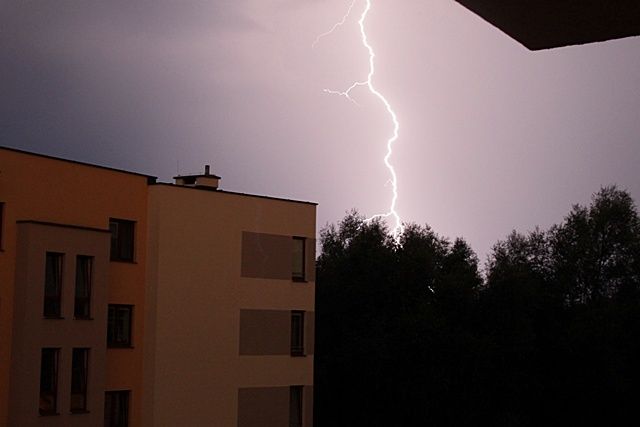Zdjęcia: Kołobrzeg, Burza, POLSKA Zdjęcia: Kołobrzeg, Burza, POLSKA