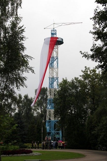 Zdjęcia: Park Kościuszki, Katowice, Wieża spadochronowa., POLSKA Zdjęcia: Park Kościuszki, Katowice, Wieża spadochronowa., POLSKA