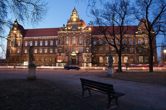 Zdjęcia: WROCŁAW, Muzeum nocą, POLSKA Zdjęcia: WROCŁAW, Muzeum nocą, POLSKA