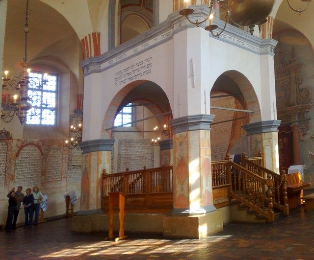 Zdjęcia: Tykocin, Podlasie, wnętrze synagogi, POLSKA Zdjęcia: Tykocin, Podlasie, wnętrze synagogi, POLSKA