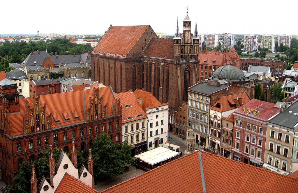 Zdjęcia: Toruń, Kujawsko - Pomorskie, z ratuszowej wieży, POLSKA Zdjęcia: Toruń, Kujawsko - Pomorskie, z ratuszowej wieży, POLSKA