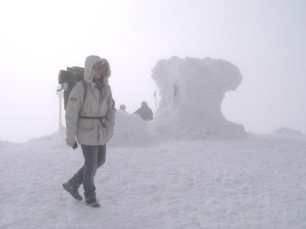 Zdjecia Babia Gora Beskid Zywiecki Arktyczne Warunki Polska
