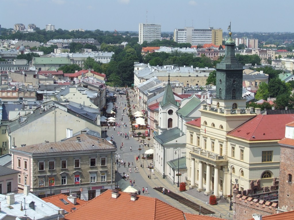 Zdjęcia: Lublin, lubelskie, Lublin - z wieży Trynitarskiej, POLSKA Zdjęcia: Lublin, lubelskie, Lublin - z wieży Trynitarskiej, POLSKA