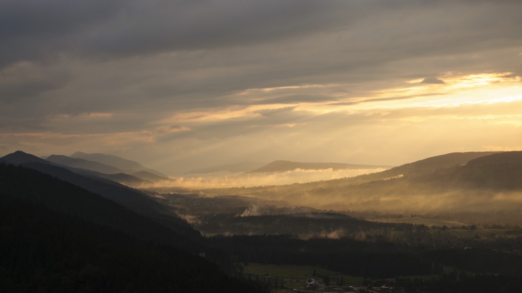 Zdjęcia: Nosal, widok na Kościelisko, Tatry, Widok z Nosala, POLSKA Zdjęcia: Nosal, widok na Kościelisko, Tatry, Widok z Nosala, POLSKA