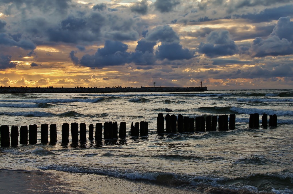 Zdjęcia: Ustka, Ustka, Wieczór, POLSKA Zdjęcia: Ustka, Ustka, Wieczór, POLSKA