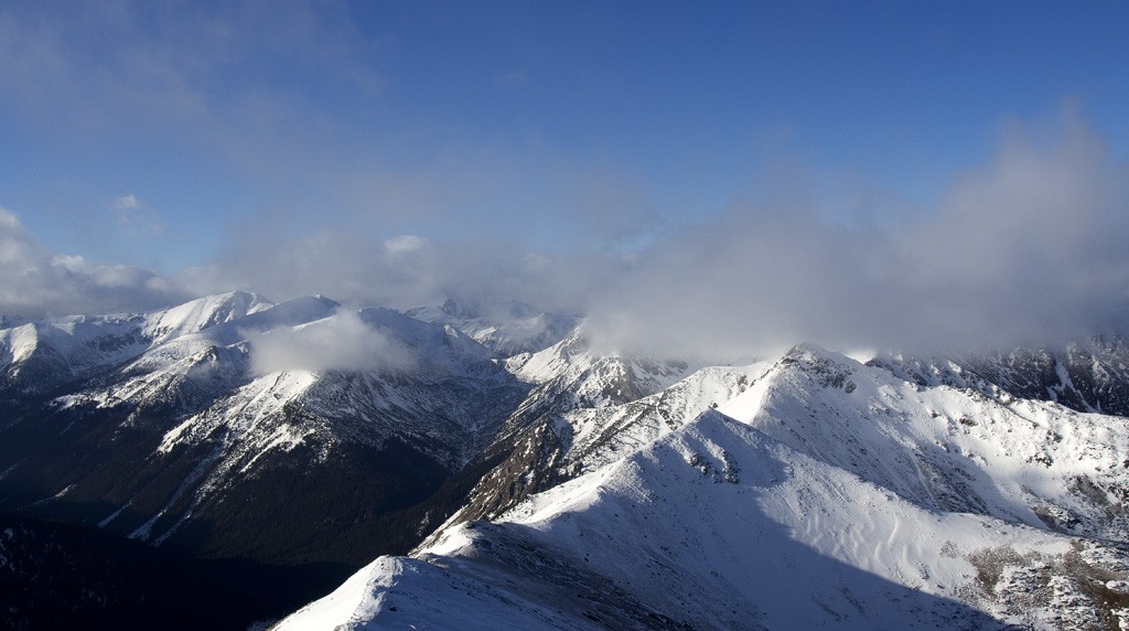 Zdjęcia: , Tatry, Tatry z Kasprowego Wierchu, POLSKA Zdjęcia: , Tatry, Tatry z Kasprowego Wierchu, POLSKA
