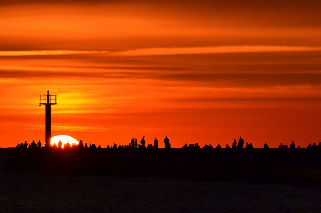 Zdjęcia: Darłówko, Zachodniopomorskie, Koniec dnia., POLSKA Zdjęcia: Darłówko, Zachodniopomorskie, Koniec dnia., POLSKA