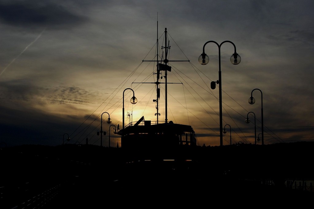Zdjęcia: Sopot, molo, zachód II, POLSKA Zdjęcia: Sopot, molo, zachód II, POLSKA