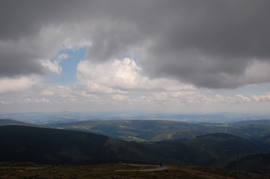 Zdjęcia: Karpacz., Widok ze Sniezki., POLSKA Zdjęcia: Karpacz., Widok ze Sniezki., POLSKA