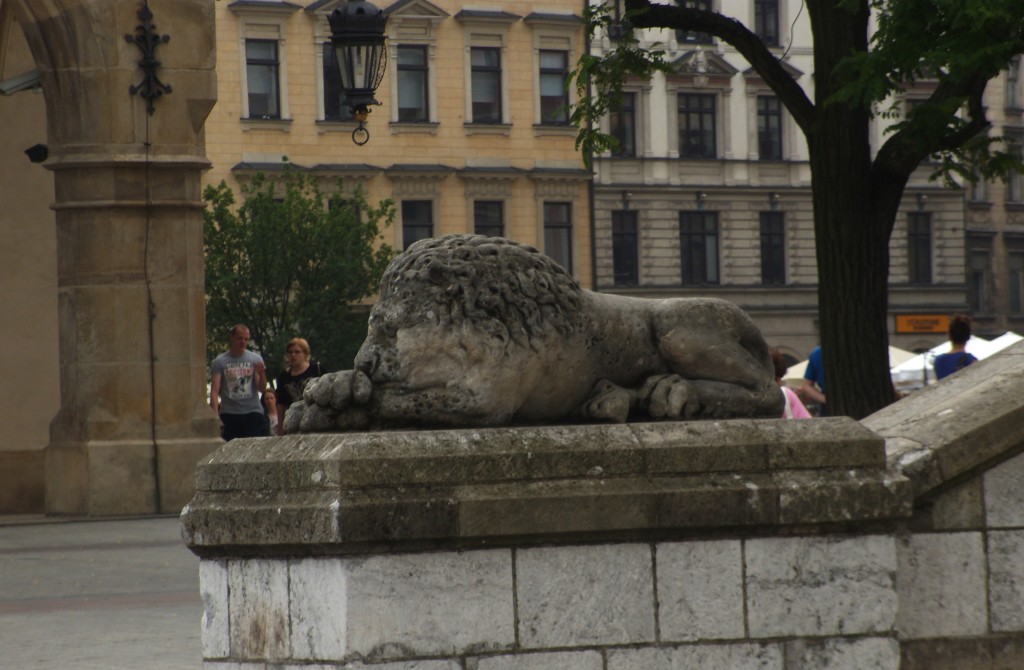 Zdjęcia: Kraków, śpiący lew, POLSKA Zdjęcia: Kraków, śpiący lew, POLSKA